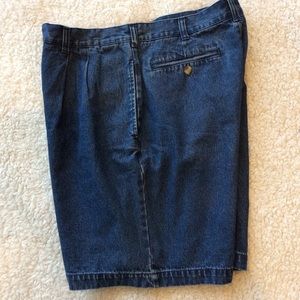 Denim jean shorts Preswick Moore Mens 34